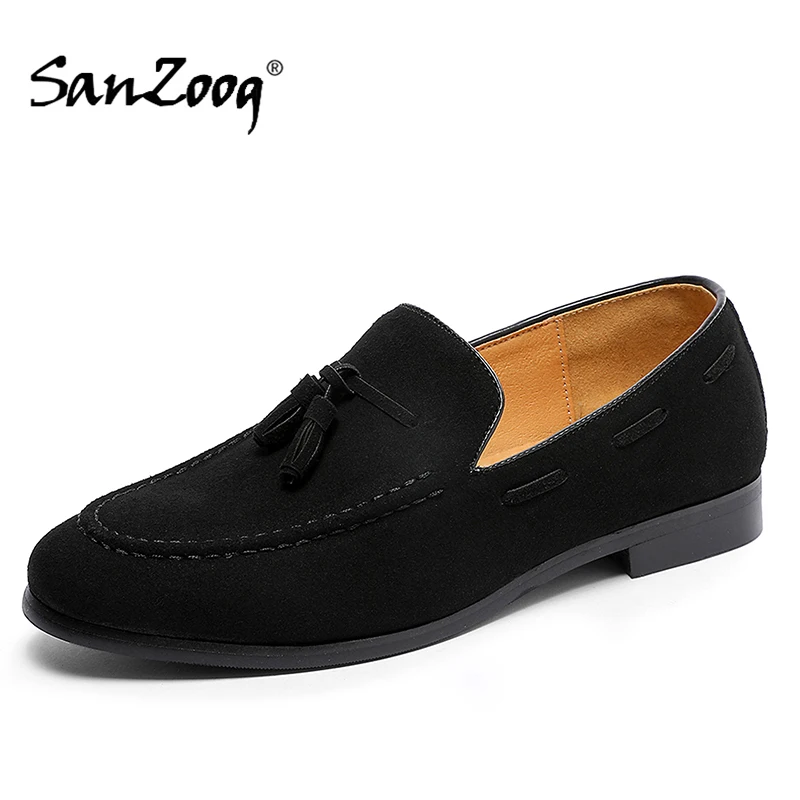 

Size 48 Loafers Men Leather Casual Shoes Loafer Moccasins Mens Formal Dress Shoes Mocasines Hombre Mocassim Masculino