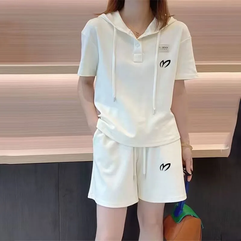 2023 Golf T-shirt Golf Skirt Set Women's Golf Suit Summer New Two Piece Golf Set Horse Golf Suit Women's Tennis Skirt Shorts