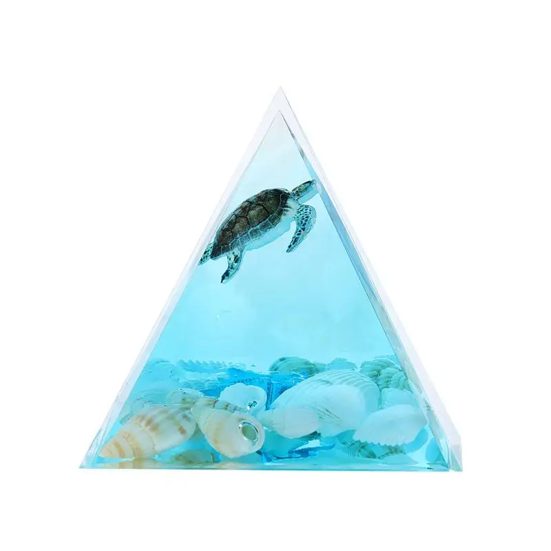 Хрустальное украшение в виде пирамиды подставка для лампы Хрустальная пирамида