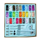 Набор многофункциональных защелок и 3 сменных плоскогубцев, T5 пластиковаяметаллическая искусственная кожа и ремесло одежды из смолы