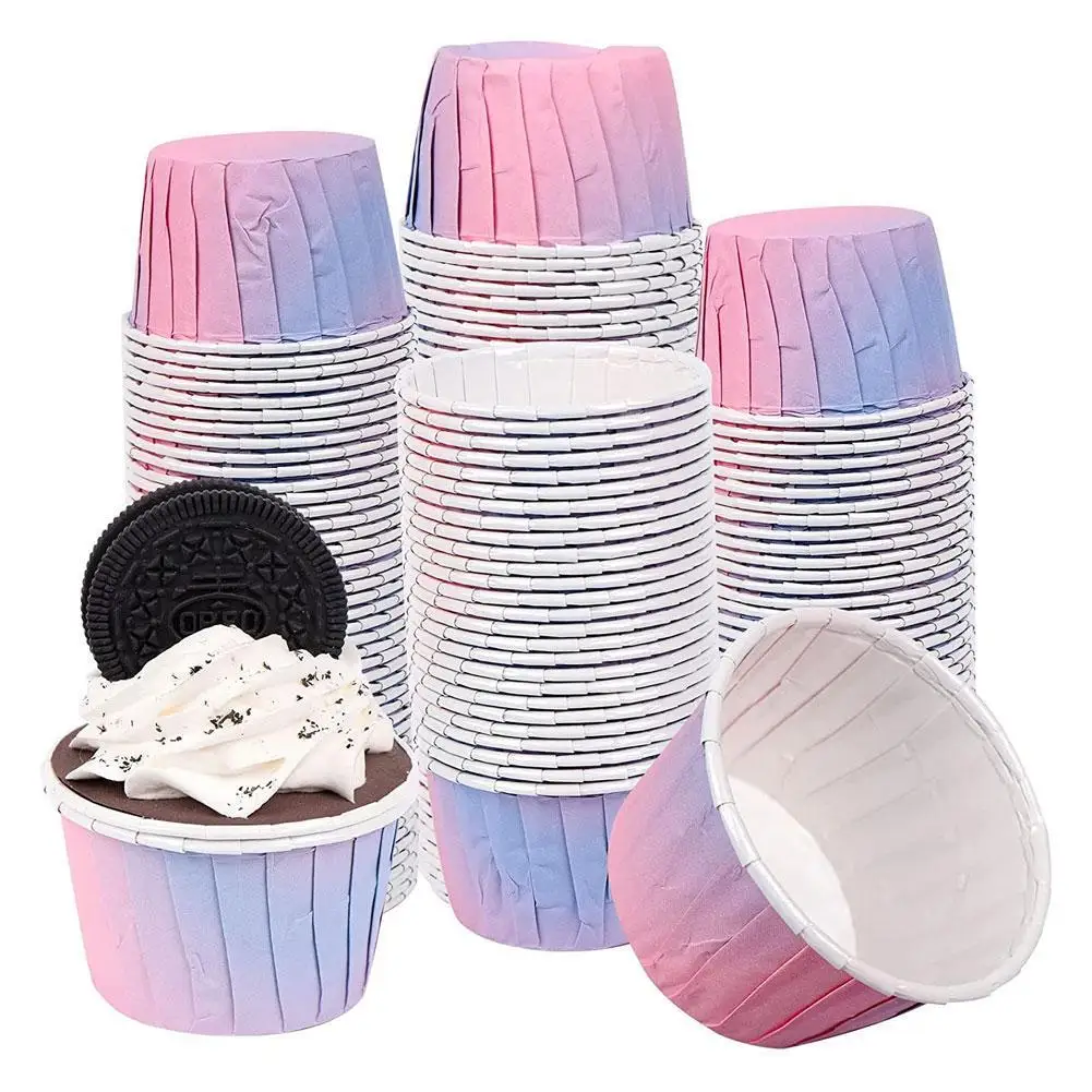 

50 шт. бумажные чашки для кексов, маслостойкая Подложка для кексов, маффинов, поднос для выпечки, чехол для свадьбы, Русалочки, дня рождения