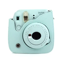for fujifilm polaroid mini 889 instax pu leather film camera bag pouch cases