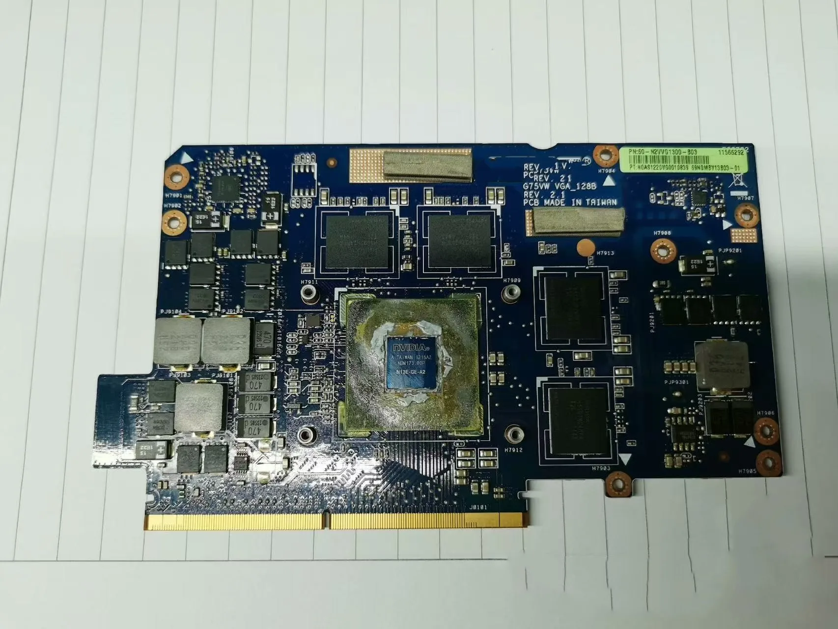 Фото Для G75VW G75 G75V G75VM N13E-GE-A2 ASUS №1