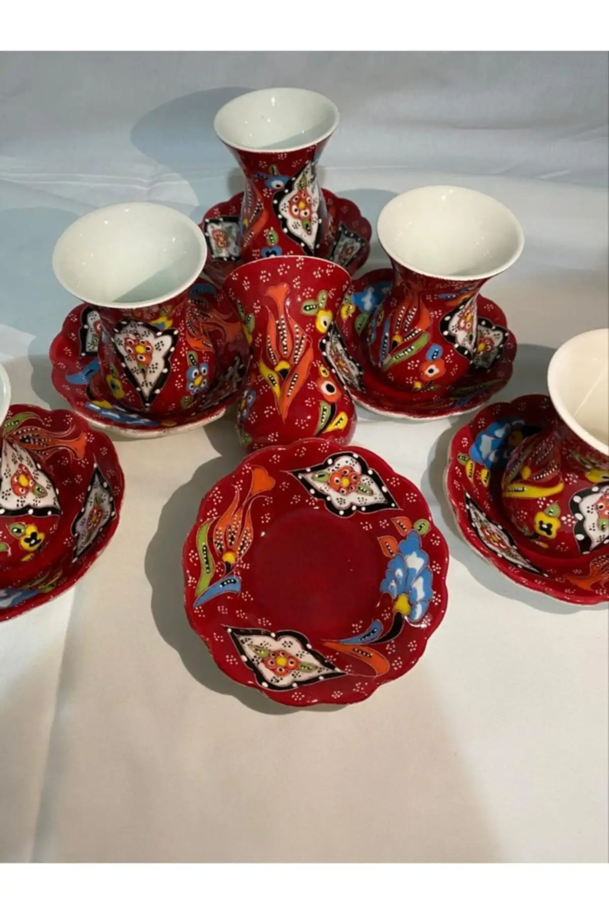 Набор стеклянной посуды ручной работы в виде фотографий подарок декоративные и