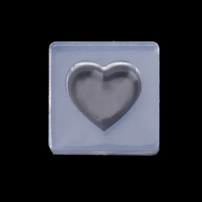 

Y1UE 3D Heart Silicone Molds for Epoxy Resin Small Mirror Heart Shape Smooth and Full Crafts Crystal Resin Molds DIY Jewelry