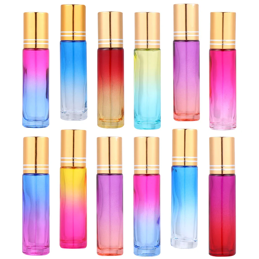 

20pcs 10 Glass Mini Roll On Bottles Empty Essential Oil Roller Bottles