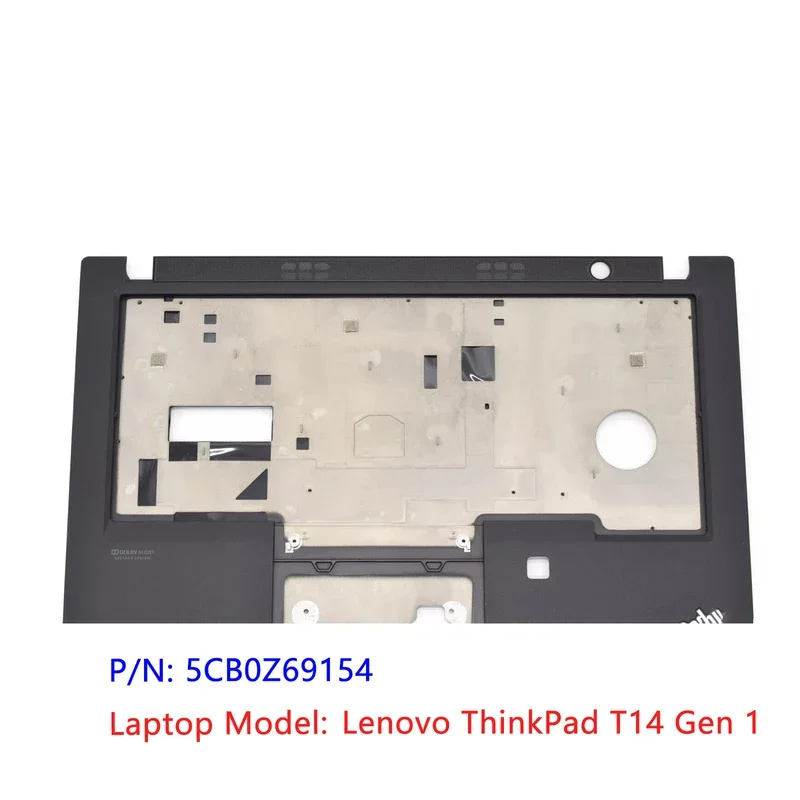 Черный оригинальный новый чехол для Lenovo ThinkPad T14 Gen 1 упор рук рамка KB с FP 5CB0Z69154