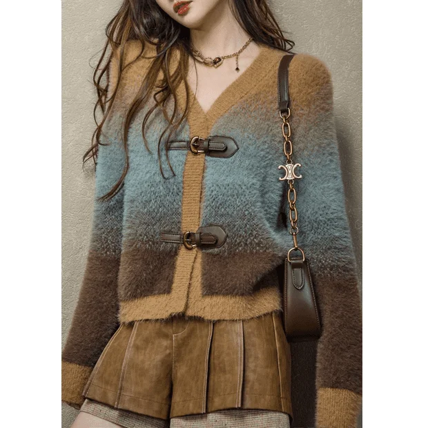 Дневник Ласточка носить [Напа Море] Свитер |