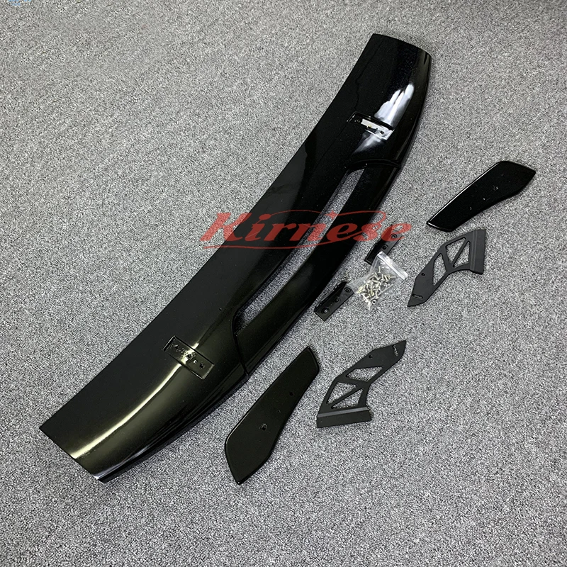 Автомобильный Стайлинг из углеродного волокна модифицированный задний спойлер