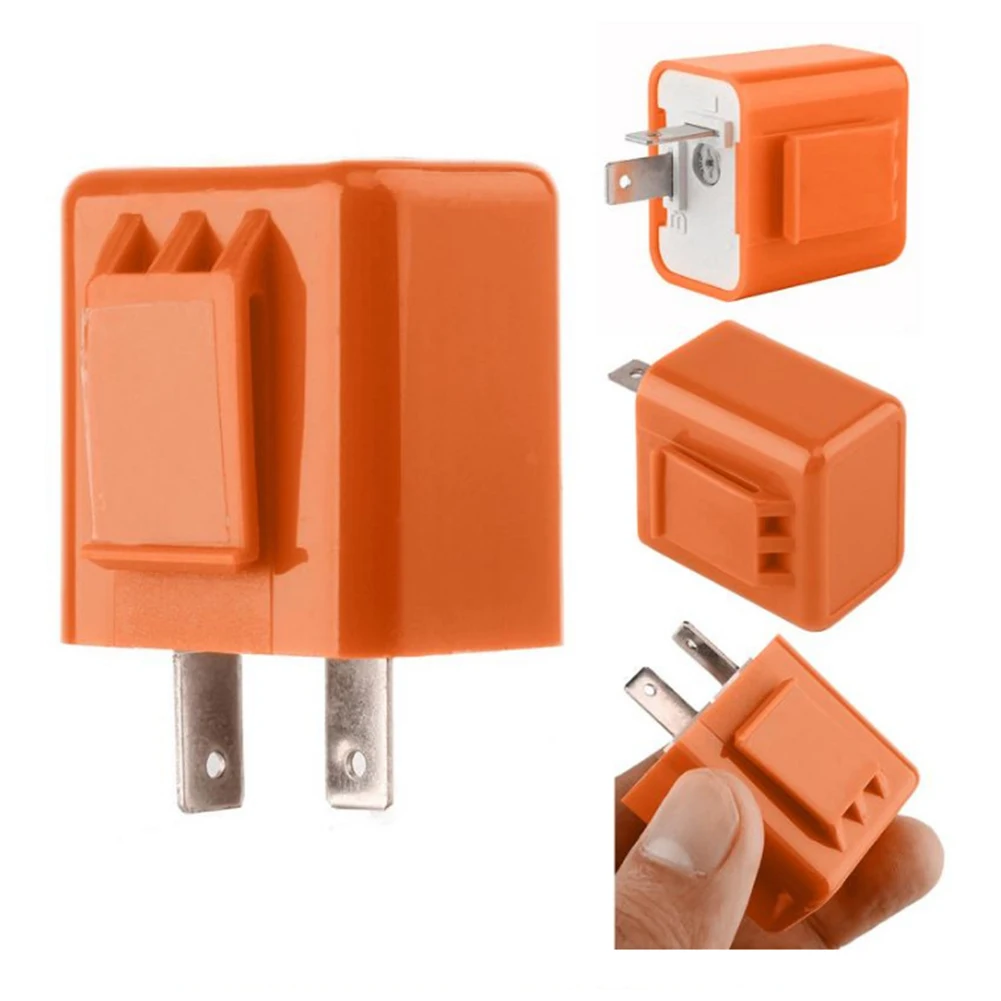 

LED Flasher Relay DV 12V Adjustable Frequency Turn Signals Blinker Indicator Fix Motorcycle Flasher Protection LED Turn Indicato