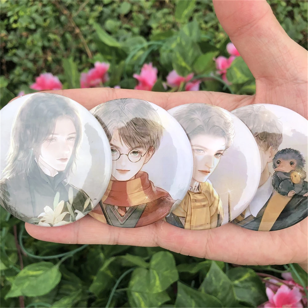 Брошь в стиле аниме Гарри Поттер