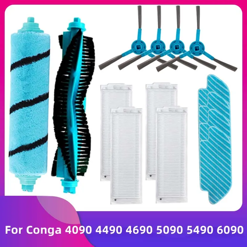 

Soft Roller Brush for Conga 1890 / 2690 / 3390 / 3590 / 3790 / 4090 / 4490 / 5090 / 5490 / 6090 / 7090 Spare Part Accessory