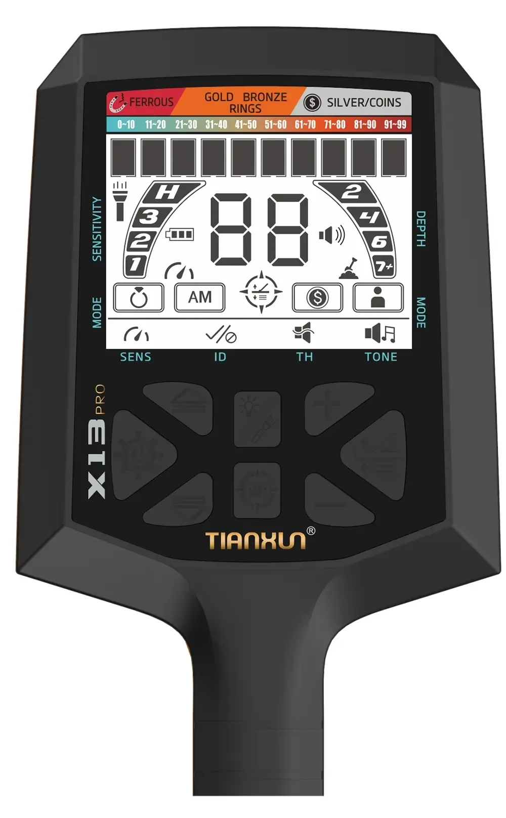 Металлоискатель золота для охоты за сокровищами лучший новый 5-метровый детектор