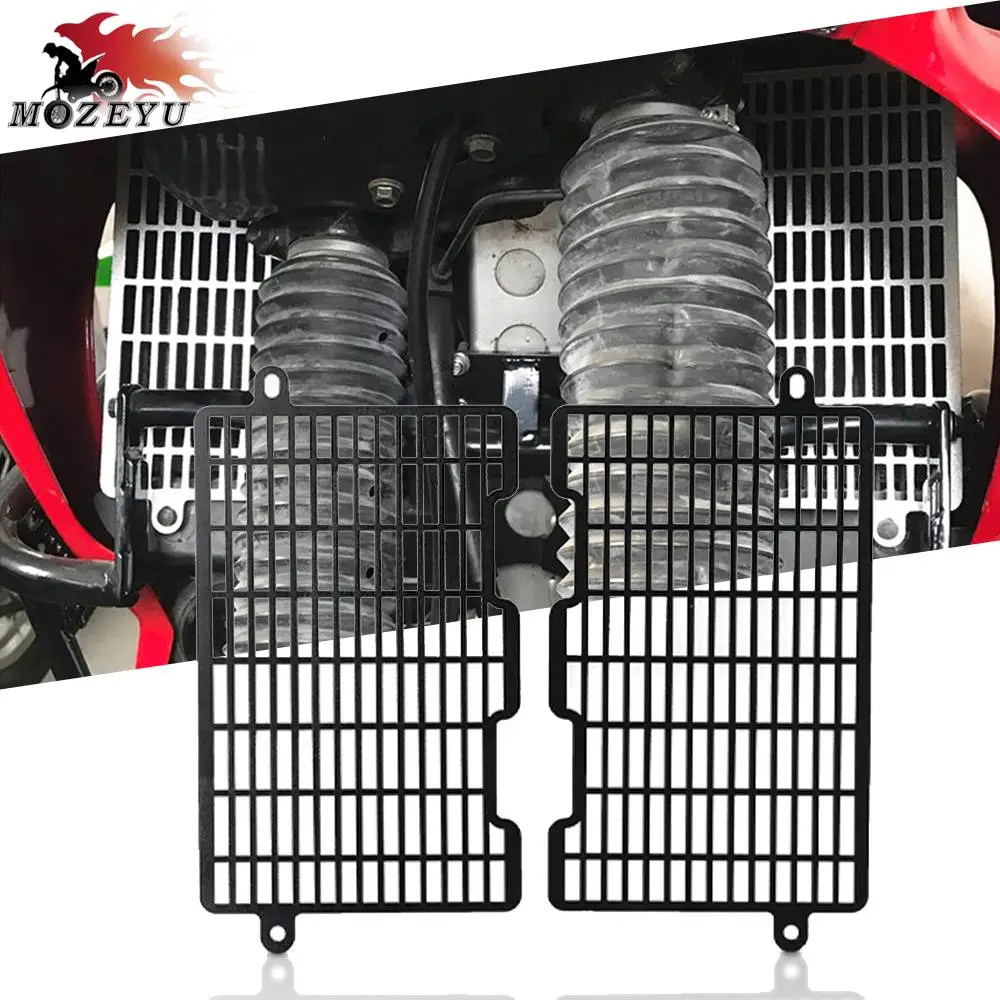 

XRV 750 650 AfricaTwin Motorcycle Aluminium Radiator Grille Guard Cover Protection FOR HONDA XRV750 Africa Twin RD07 RD07A RD03