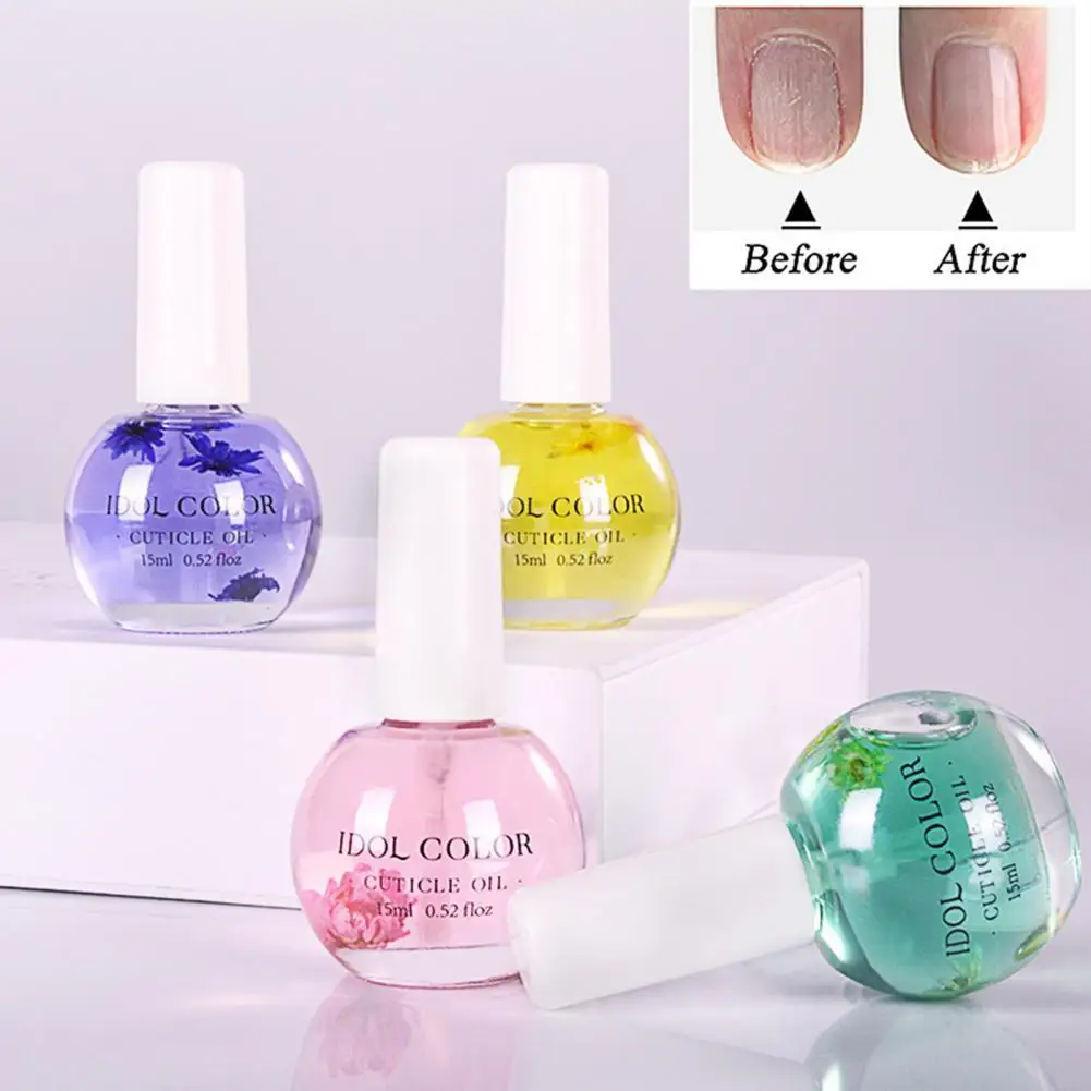 15ml Nail Softener Oil Quick Absorption Non-Irritating Plant Extracts Peach Flavor Cuticles for Home |