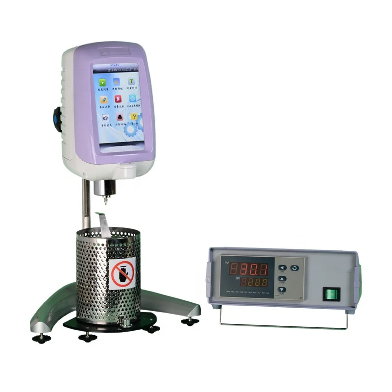 

NTV-AI250 High temperature Viscometer 250C 7-inch touch display for Viscosity test Hot melt adhesive asphalt paraffin wax
