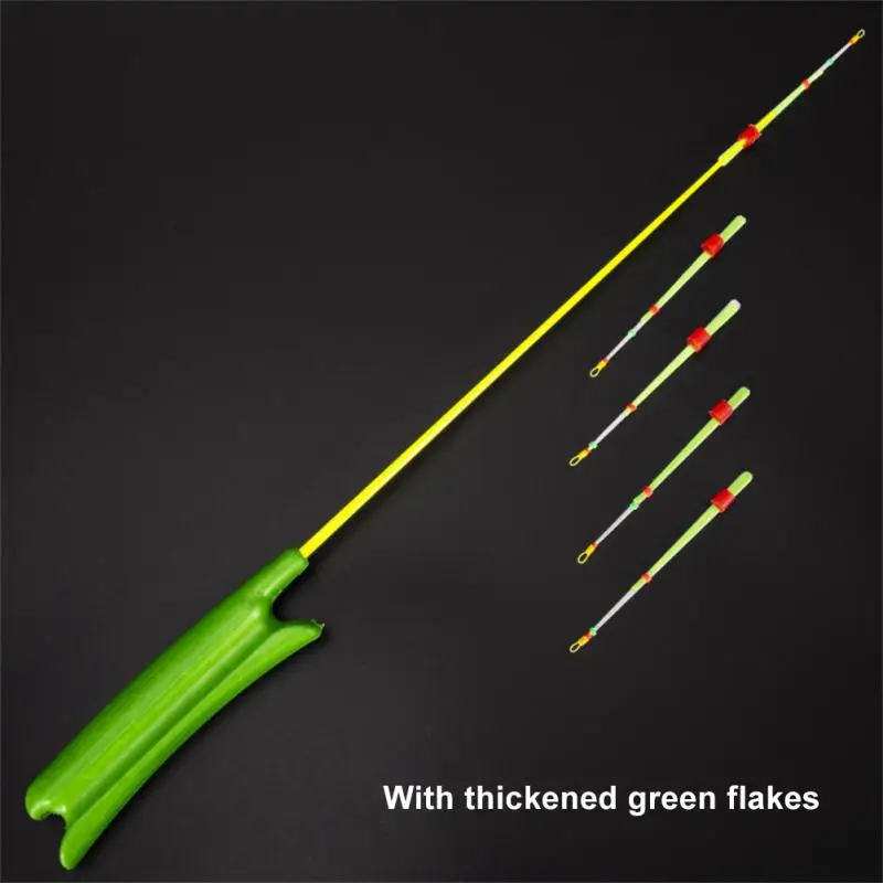 

Портативная однотонная Удочка из ЭВА 43 см для подледной рыбалки с катушкой из искусственной кожи маленькая ручка для зимней рыбалки миниат...