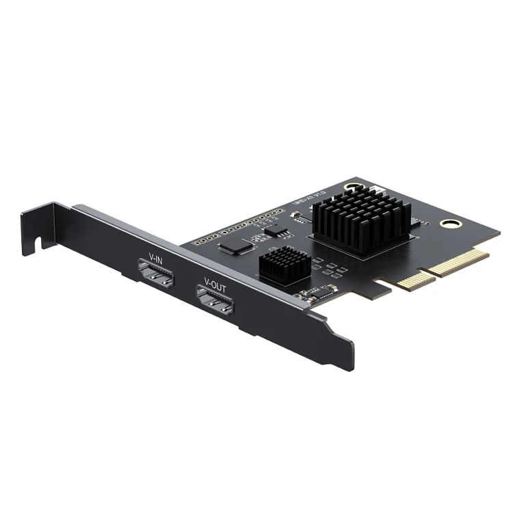 

Hd Video PCIE Recording 4K@60Hz Capture Card for PS4/ Switch/NS/Xbox Game Live Camera Video Live