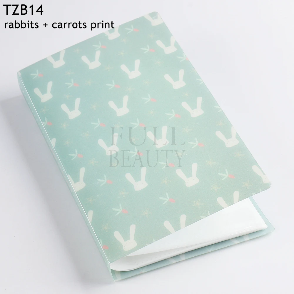 Альбом для наклеек на ногти 120 слотов пустая книжка хранения акриловый