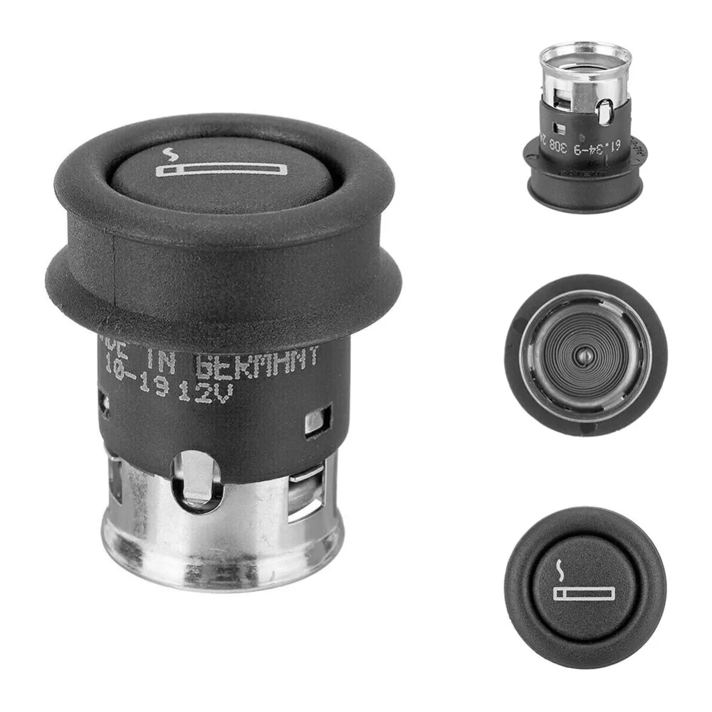 

Interior Wide Application Universal Front Cigarette Lighter Cigar Element Socket Car Accessory Car Cigarette Lighter