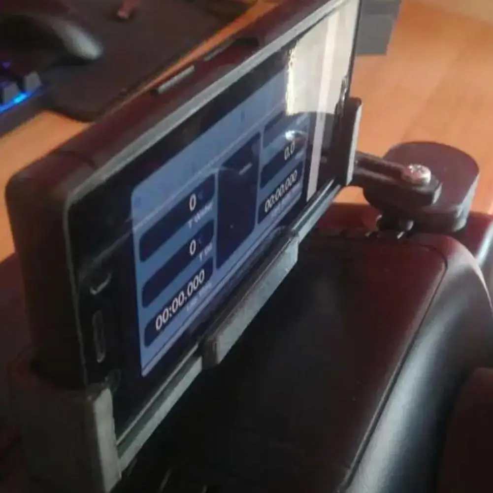 Фото Держатель для телефона на руль гоночного симулятора для Logitech G29/G920, универсальное складное модульное крепление для телефона на руль №1