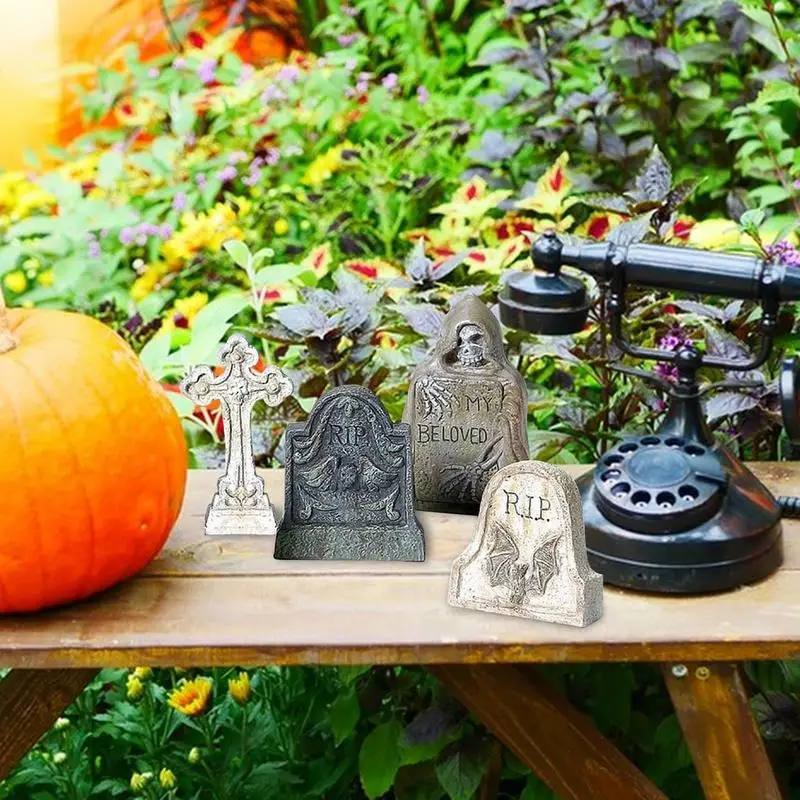 Украшение на Хэллоуин смоляные надгробия жуткие надгробие украшения газонные