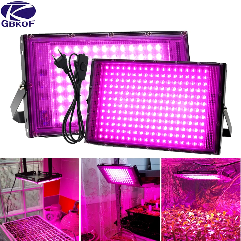 With Stand Ac220v Phyto Lamp With On/off Switch For Greenhouse Hydroponic Plant Growth Lighting