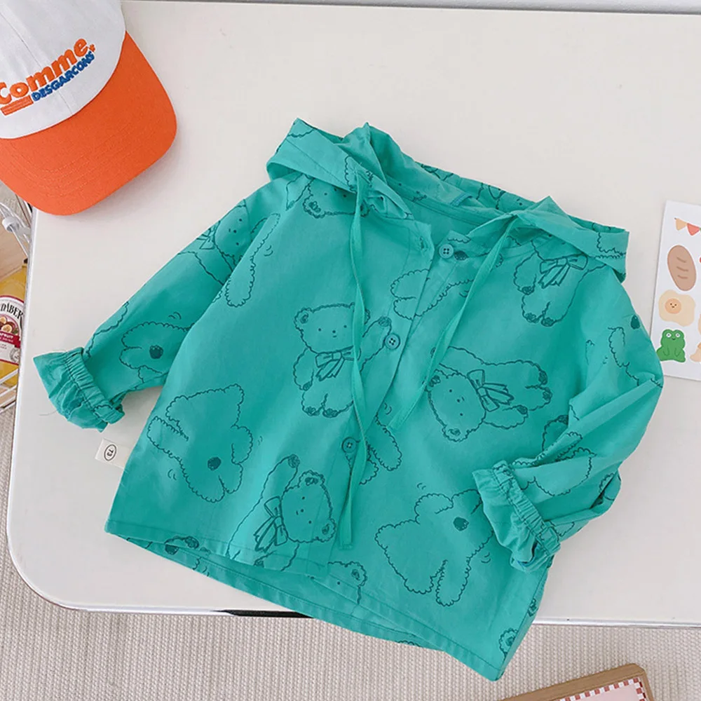 

Baby Girl Summer Outwear Cotton Sun Protection Clothing Toddler Boy Coats Hooded Children Clothing Free Shipping