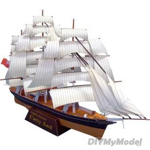 

Бумажная модель парусника DIYMyModeI Cutty Sark, набор бумажных моделей ручной работы «сделай сам», игрушка ручной работы, пазлы, подарок, реквизит дл...