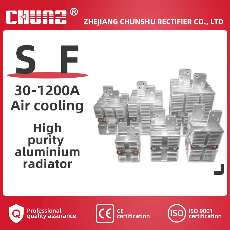 

Air Cooled SF12 SF14 SF16 Thyristor Radiator Fin