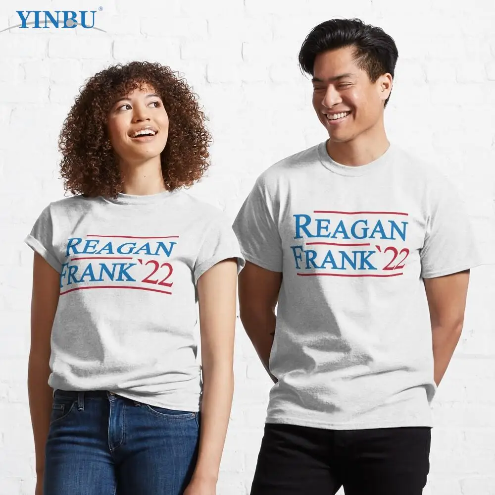

Reagan frank for prez Men's t-shirt 2023 new in YINBU Brand Graphic Tee