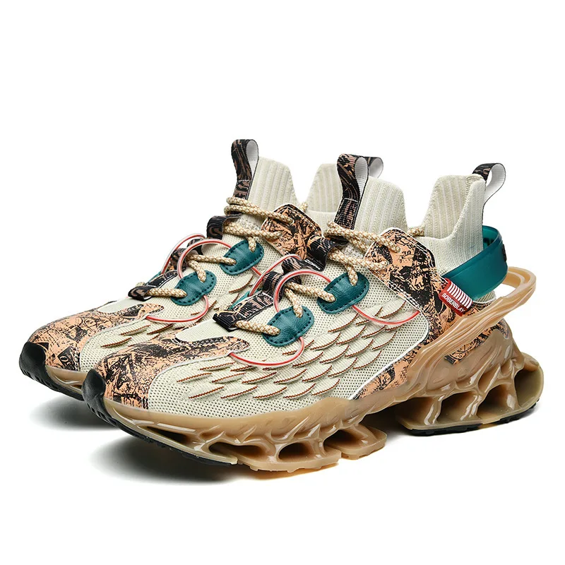 

New Men's Shoes Blade Sports Shoes Men Summer Fly Weaving Fashion Trend Men's Casual Running Shoes Men's Fashion Shoes