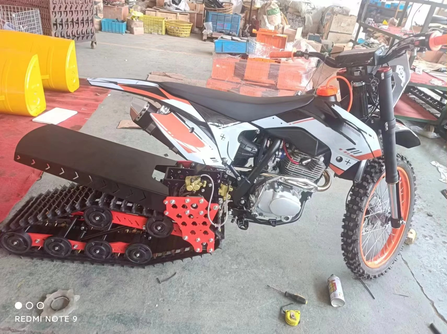 Фото 250cc снегоход мотоцикл трек большой большой грязевой гусеница универсальный тип №3