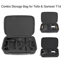 portable carrying case shoulder storage bag protective handbag for dji trow tello drone gamesir t1d remote controller handle