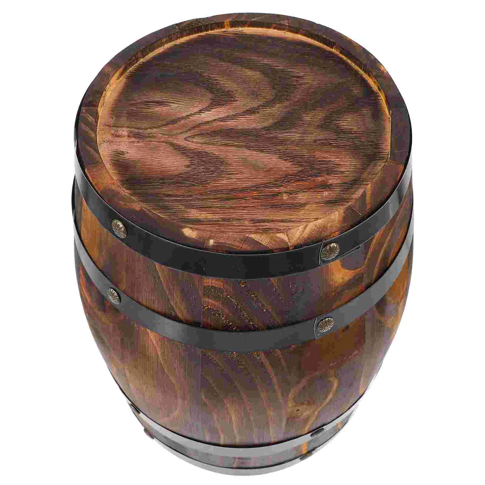 

Wood Trim Barrel Artistic Craft Whisky Adornment Wooden Whiskey Decoration Decorative Beer