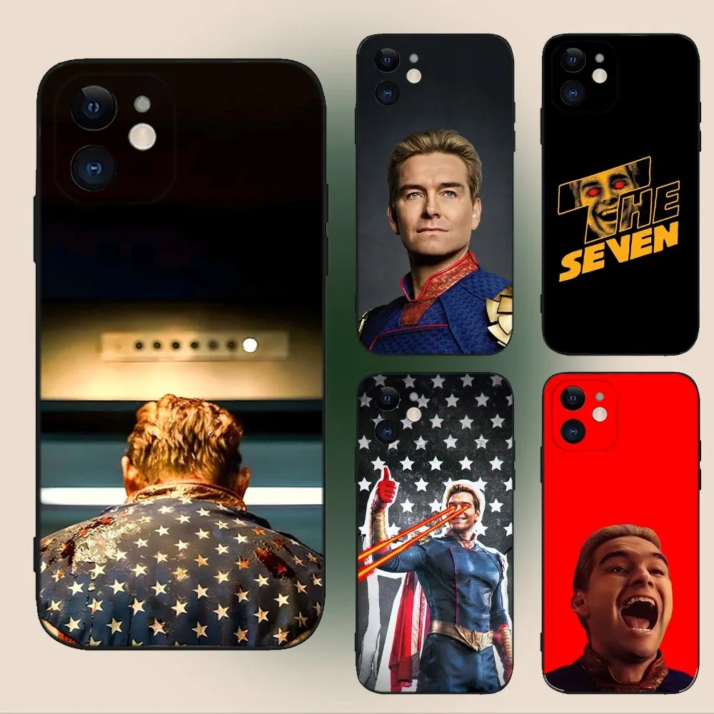 Чехол для телефона H-HomelanderS iPhone 16 15 14 13 12 11 Plus Pro Max XS X XR SE Mini 8 7 мягкий силиконовый