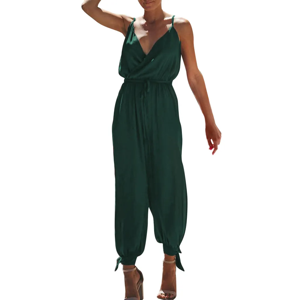 

Женское боди без рукавов с открытыми плечами и V-образным вырезом