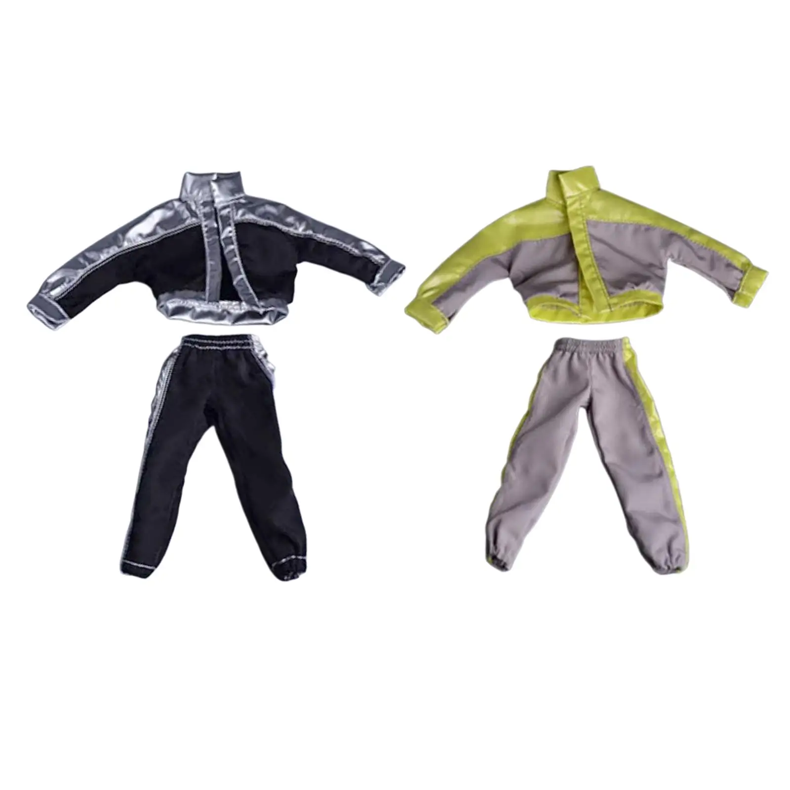 

Классная куртка и штаны для экшн-фигурок 1/12, Одежда для кукол для косплея, костюм из качественного материала, костюм для 6 дюймов, Мужская фиг...