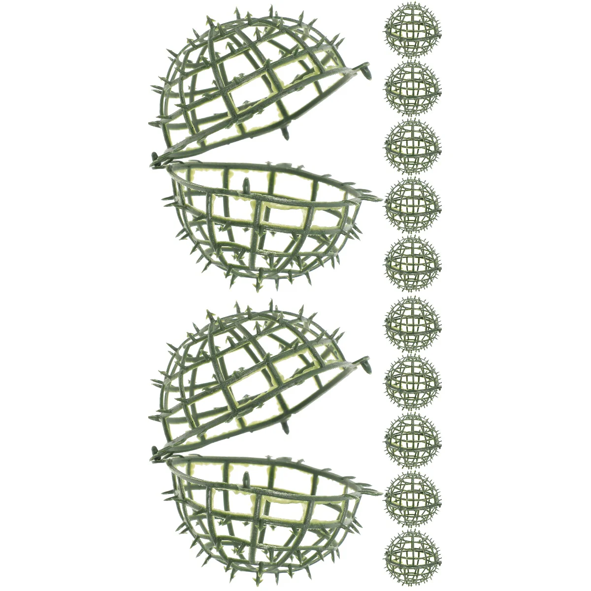 

Rack Grass Topiary Cage Framesupport Green Flowermilanese Artificial Garden Diy Sphere Wire Holder Floral Egg Boxwood Faux Shelf