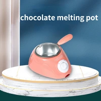 electric chocolate fondue pot melting 110220v soap butter cream candy melting chocolate fountain diy tool machine melting pot