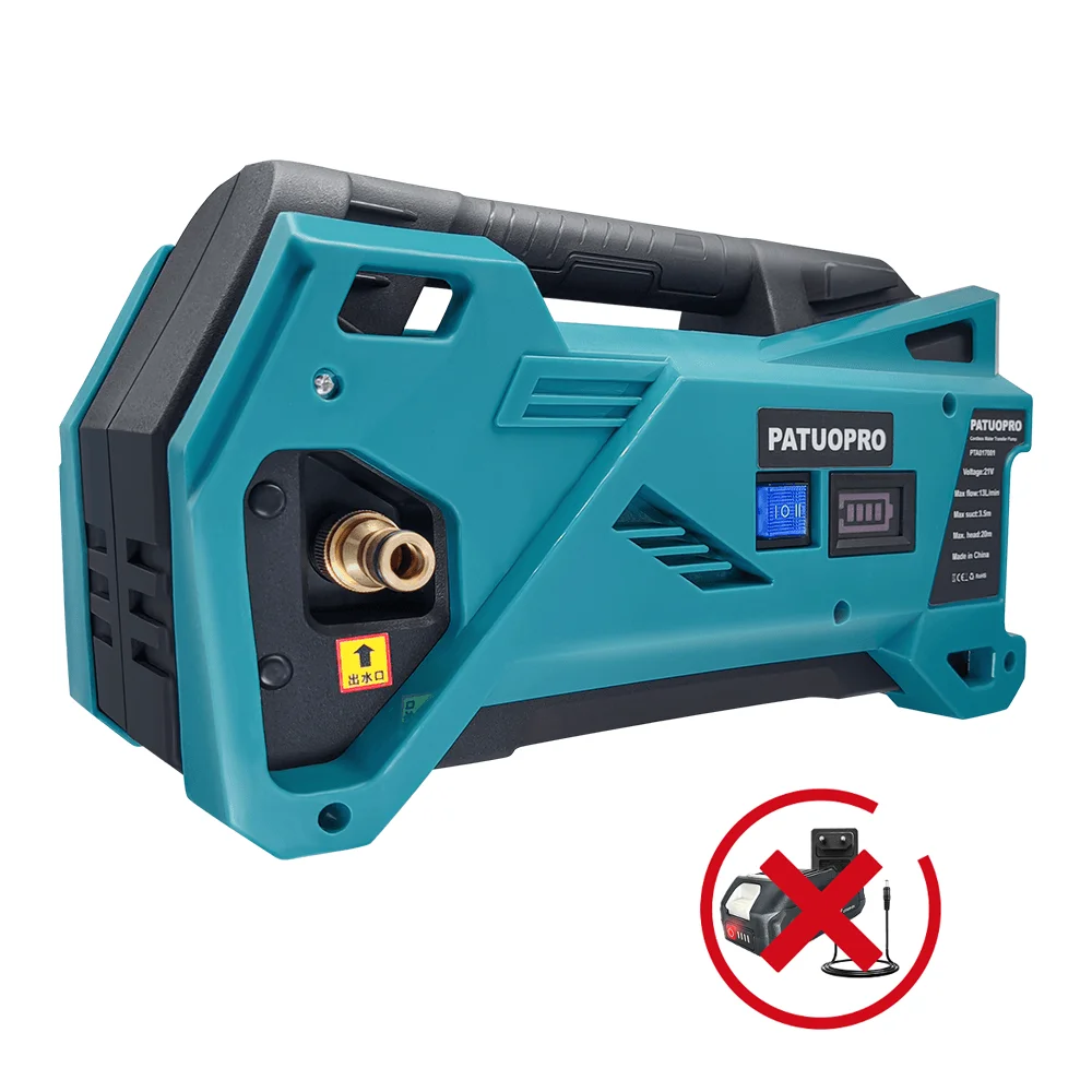 

Аккумуляторный поливочный насос PATUOPRO 20 м для батареи Makita 18 В