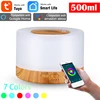 220V Smart WiFi 500ml Aromatherapy Essential Oil Diffuser Air Humidifier, Connect with Tuya, Alexa Google Home with 7 LED Colors 1