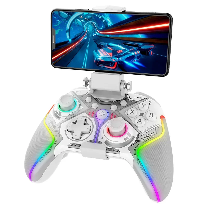 Беспроводной игровой контроллер ipega PG-9666 RGB для switch PS3/PS4 Android iOS ПК программируемый