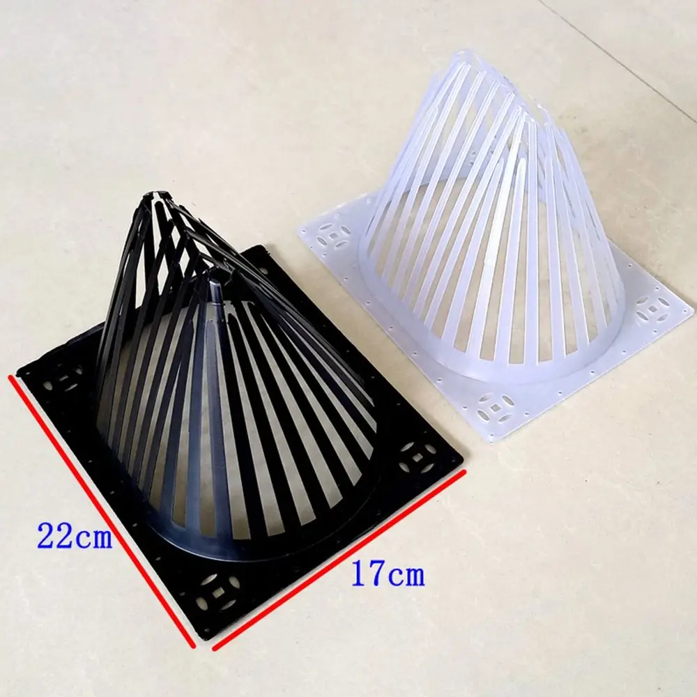 1 шт. пластиковая крышка для рыболовной клетки сделай сам прямоугольная