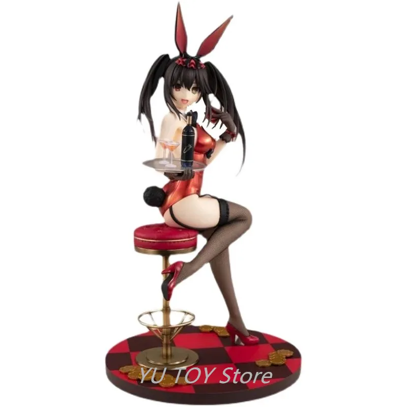 

Animation Date A Live Anime Figurines Tokisaki Kurumi Action Figure Model Sexy Bunny Girl Doll Figma Collectible Toys Ornaments