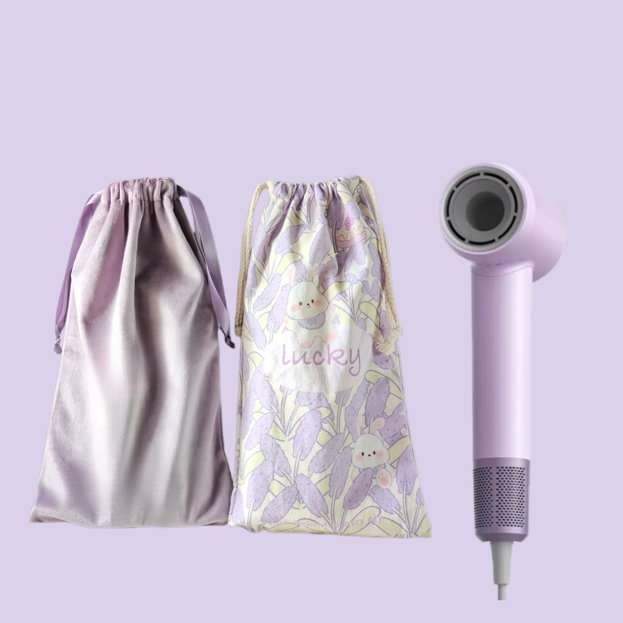 Дорожная сушилка для волос сумка хранения подходит Leifen Dyson холщовая бархатная