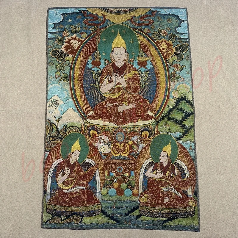 

Thangka/religious family decoration painting/Master Kaba/auspicious Thangka/Zhaocai