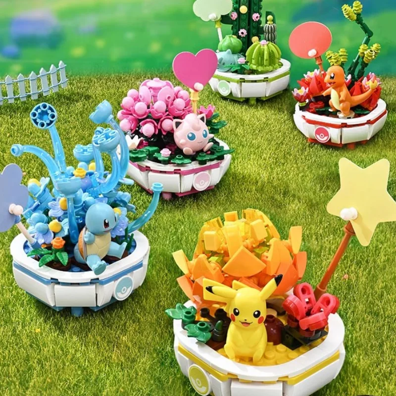 Набор конструкторов Keeppley Pokemon Series: Пикачу, Покебол и воздушный шар |   Сборная коллекционная фигурка в подарок для фанатов (art.: 3920dc664d4c9) - 3920dc664d4c9