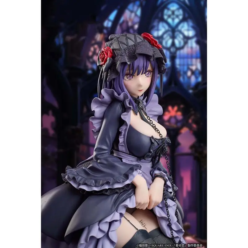 Фото [Предзаказ] Оригинальная фигурка Aniplex+ My Dress-Up Darling: Марин Китагава, Шизуку Куроэ, 14 см, ПВХ, коллекционная модель, игрушка, подарок №3