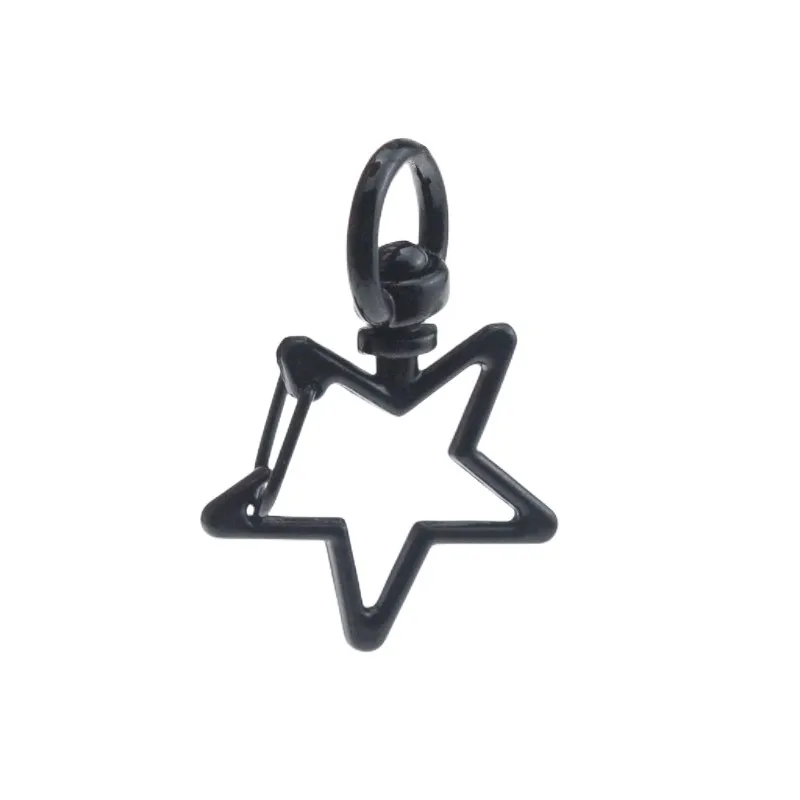 5-20 шт./лот вращающиеся брелки для ключей Поворотная пряжка с карабином